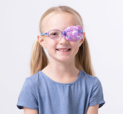 Kay Fun Patches, medical fabric eye patches for children, amblyopia therapy